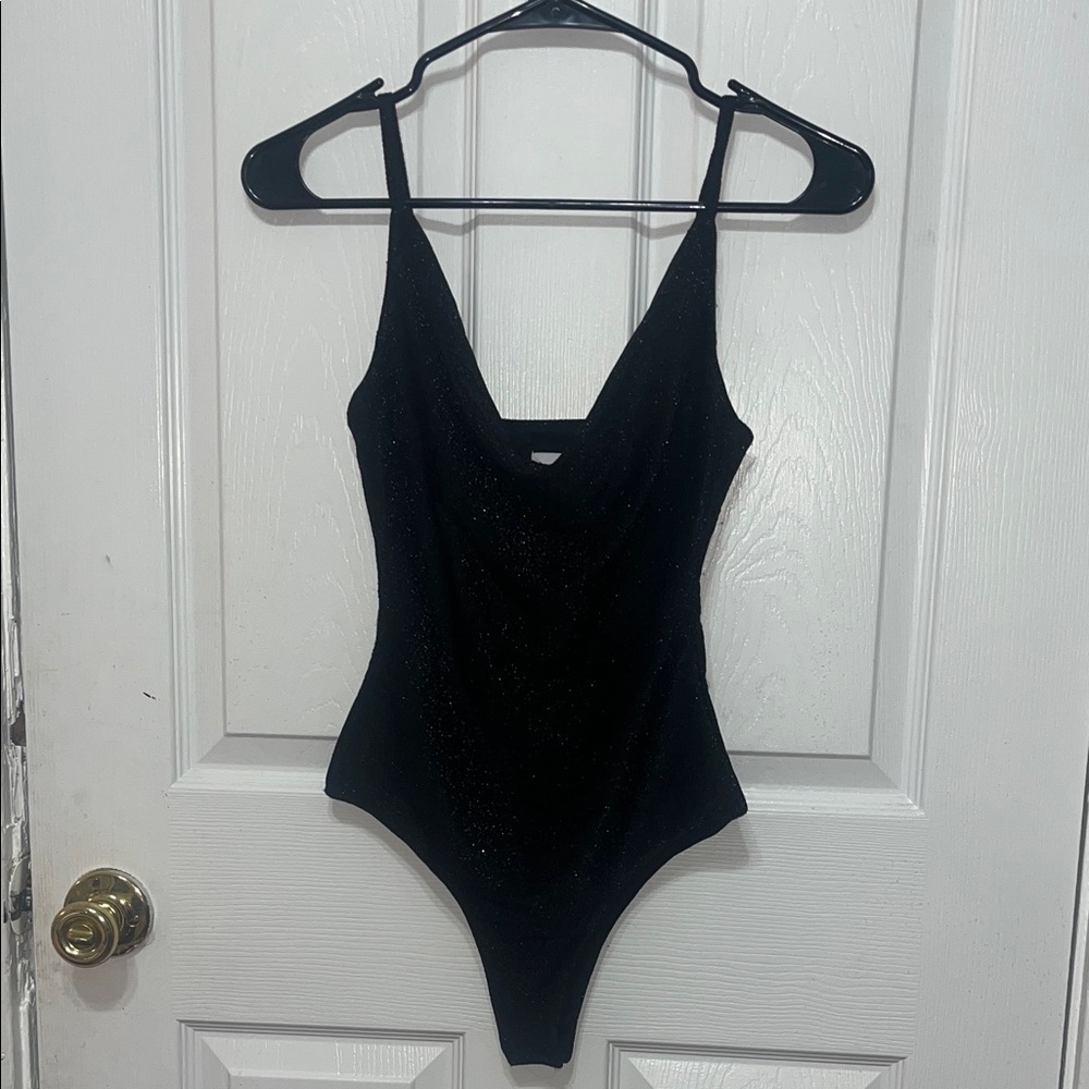 Princess Polly Glittery Black Top